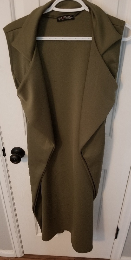 Short sleeve duster